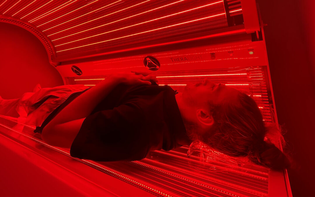 Red Light Therapy Session